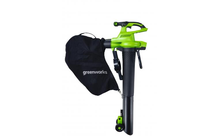 Купить Воздуходув-пылесос аккумуляторный Greenworks GD40BVII 40В DigiPro в Минске с Доставкой по РБ