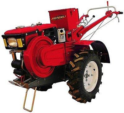 Купить Мотоблок дизельный GROFF G-185 (10,5d-E) + Фреза + Плуг + Электростартер + Щитки в Минске с Доставкой по РБ