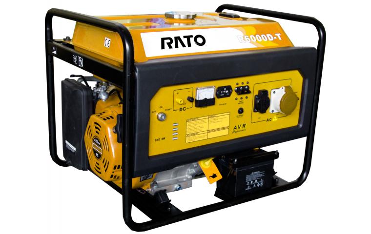 Приобрести Генератор RATO R6000D-T в Минске с Доставкой по РБ Генератор RATO R6000D-T