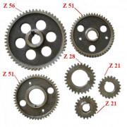 Купить Шестерни двигателя R190 комплект 6шт в Минске с Доставкой по РБ