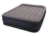 Купить Надувная кровать с подголовником Queen Deluxe (Квин Делюкс), 152х203х42 см, встр. эл. насос, INTEX в Минске с Доставкой по РБ