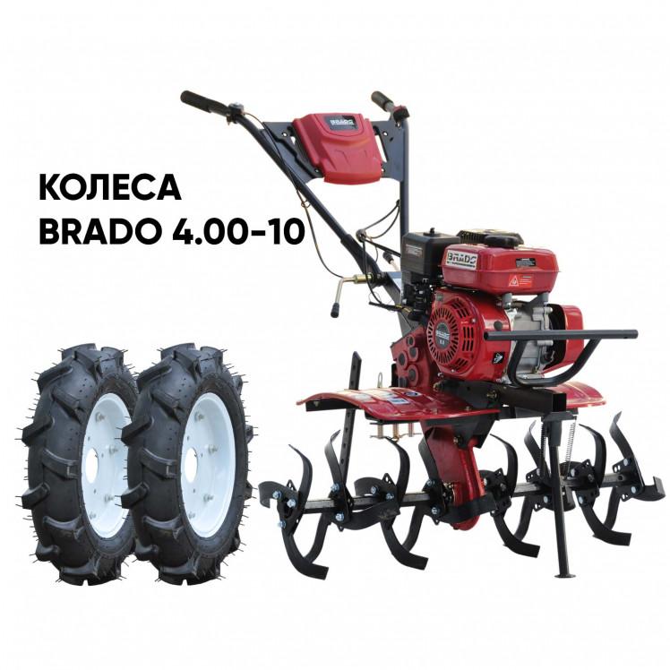 Купить Мотоблок BRADO GM-700 + колеса BRADO 4.00-10 (комплект) в Минске с Доставкой по РБ