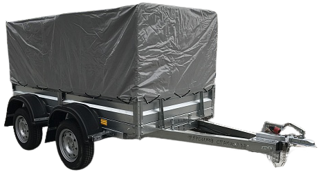 Купить Прицеп A35U1B (3500*2000*300 ресс. AL-KO (R13) тент 400мм) в Минске с Доставкой по РБ