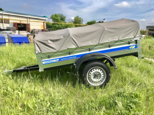 Автомобильный Прицеп Кремень "Стандарт" (2,0х1,3) на рессоре alko