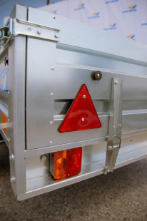 Прицеп Кремень 3х1,56х0,35 двухосный (на рессоре alko)