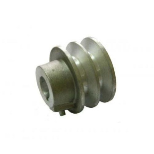 Шкив ременной пос.20мм (2 ручья,А-13мм)