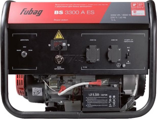 Генератор бензиновый FUBAG BS 3300 A ES (431289) Генератор бензиновый FUBAG BS 3300 A ES (431289)