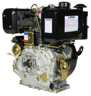 Двигатель Lifan Diesel 188FD D25 6A шлицевой вал for 1300D Двигатель Lifan Diesel 188FD D25 6A шлицевой вал for 1300D