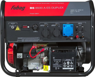 Генератор бензиновый FUBAG BS 8500 A ES Duplex (641089) Генератор бензиновый FUBAG BS 8500 A ES Duplex (641089)