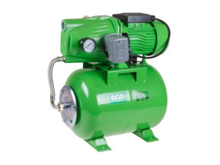 Станция водоснабжения автоматическая ECO GFI-904 (900 Вт, 3100 л/ч, 42 м, 4.8 атм макс, корпус насоса чугун, бак 24 л)