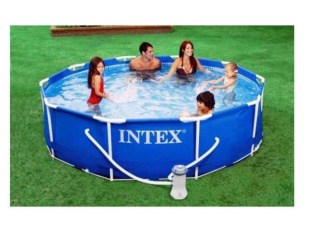 Каркасный бассейн Metal Frame, круглый, 366х76 см, INTEX (от 6 лет) Каркасный бассейн Metal Frame, круглый, 366х76 см, INTEX (от 6 лет)