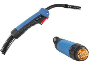 Горелка сварочная MIG MAG WG-15AK (3м, 180А) SOLARIS (CO2 - 180A; Ar(Ar+CO2) - 150A; 0.6-1.0мм; ПВ - 60%; 3 метра; М6) Горелка сварочная MIG MAG WG-15AK (3м, 180А) SOLARIS (CO2 - 180A; Ar(Ar+CO2) - 150A; 0.6-1.0мм; ПВ - 60%; 3 метра; М6)