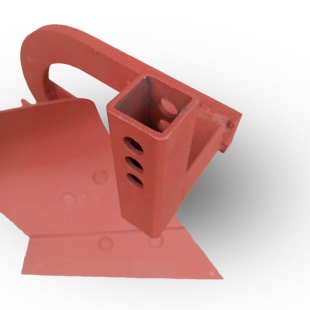 Плуг для мотоблока МТЗ "Беларус" + запасной нож "ЛЕМЕХ", Целина ПМ-18.03.000 (стойка квадрат)