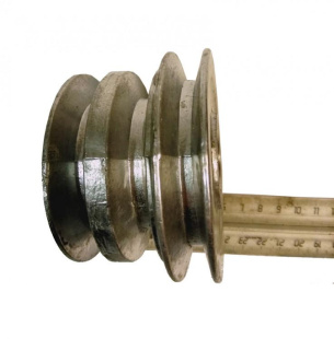 Шкив Нева D25мм ведущий 3х ручейковый, профиль "А"