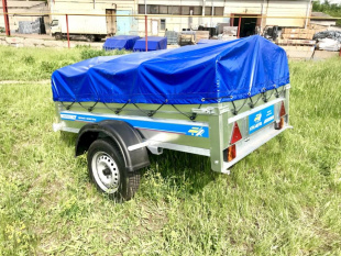 Автомобильный Прицеп Кремень "Стандарт Плюс" (1,7х1,3) на рессоре alko