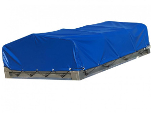 Тент с дугами для прицепа 2,0х1,3