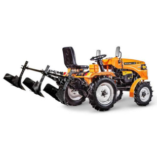 Окучник для минитраткора трехрядный регулируемая сцепка