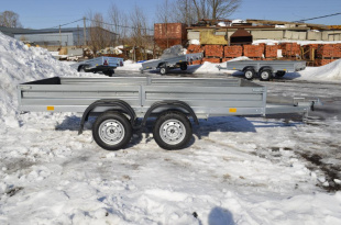 Прицеп Avtos A30M2B (3000*1300*300 ресс. AL-KO (R13) Тент 1200мм 2ос)