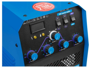 Инверторный аппарат аргонодуговой сварки SOLARIS TIG-220 AC/DC (AC/DC TIG; HF; MMA; 200 A; 150 В-240 В)