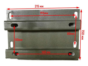 Переходная платформа для установки двигателей нового образца (4-7лс)