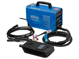 Инверторный аппарат аргонодуговой сварки SOLARIS TIG-200P (DC TIG; HF; Pulse; MMA; 180 A; 150 В-240 В) Инверторный аппарат аргонодуговой сварки SOLARIS TIG-200P (DC TIG; HF; Pulse; MMA; 180 A; 150 В-240 В)