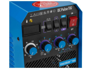 Инверторный аппарат аргонодуговой сварки SOLARIS TIG-200P (DC TIG; HF; Pulse; MMA; 180 A; 150 В-240 В) Инверторный аппарат аргонодуговой сварки SOLARIS TIG-200P (DC TIG; HF; Pulse; MMA; 180 A; 150 В-240 В)