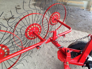 Сеноворошилка Целина для мотоблока ВМ-3 3-х колесная 