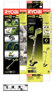 ONE + / Триммер гибридный RYOBI RLT1831H20F