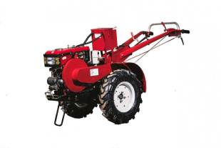 Мотоблок дизельный GROFF G-192 (12d-E) + Фреза + Плуг + Электростартер + Щитки