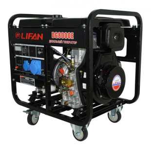 Генератор Lifan-DG8000 E дизельный