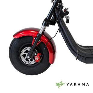 Электросамокат YAKAMA AP-H009-2 красный Электросамокат YAKAMA AP-H009-2 красный