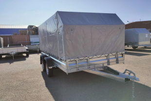 Прицеп A35U2B (3500*2000*300 ресс. AL-KO (R13) 1200мм Аэро 2ос)