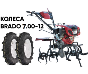 Мотоблок BRADO GT-850SX (8 л.с., колёса 7х12, пон.пер, 3+1, капот+фара) Мотоблок BRADO GT-850SX (8 л.с., колёса 7х12, пон.пер, 3+1, капот+фара)