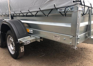 Прицеп A35U2B (3500*2000*300 ресс. AL-KO (R13) 1200мм Аэро 2ос)
