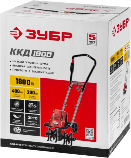 Культиватор электрический ККД-1800 ЗУБР Культиватор электрический ККД-1800 ЗУБР