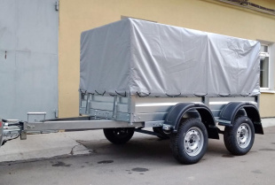 Прицеп А40Р2В (4000*1500*300 ресс. AL-KO (R13) тент 1200мм Аэро 2ос)