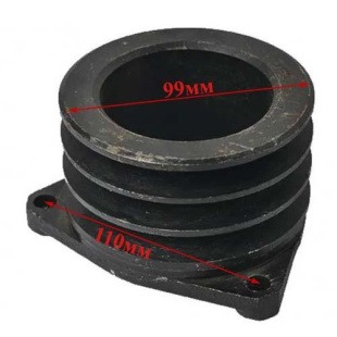 Шкив ременной R175-R180 (3 ручья) Шкив ременной R175-R180 (3 ручья)