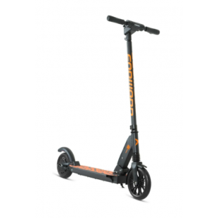 Электросамокат E-FORWARD TIGER 8" (20 км/ч, 4 Ah) 2020-2021, черный/оранжевый, 1BKW1E1RX001