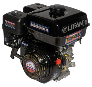 Двигатель Lifan 170F D19, увеличенный б/бак 6 л.