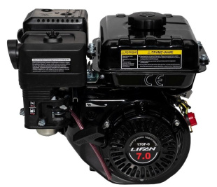Двигатель Lifan 170F-C Pro D20 3А
