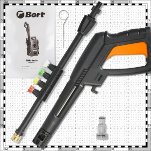 Мойка высокого давления Bort BHR-1600