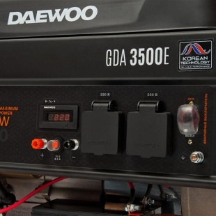 Генератор бензиновый DAEWOO POWER GDA 3500E