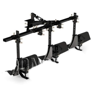 Окучник для минитраткора трехрядный регулируемая сцепка