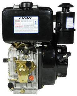 Двигатель Lifan Diesel 188FD D25 6A шлицевой вал for 1300D Двигатель Lifan Diesel 188FD D25 6A шлицевой вал for 1300D