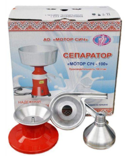 Сепаратор молочный МОТОР СИЧ СЦМ-100-18