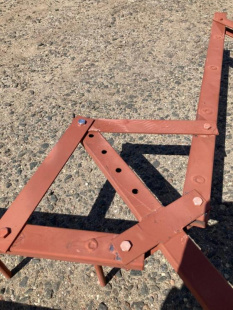 Борона для мотоблока МТЗ(Беларус) - "Целина" ОП-1478.000-01 (ПОД КВАДРАТ)