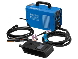 Инверторный аппарат аргонодуговой сварки SOLARIS TIG-200P (DC TIG, HF, Pulse, MMA, 180 A, 150 В-240 В) Инверторный аппарат аргонодуговой сварки SOLARIS TIG-200P (DC TIG, HF, Pulse, MMA, 180 A, 150 В-240 В)