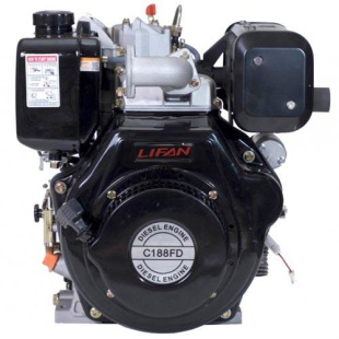 Двигатель дизельный Lifan C188F-D(вал 25мм) 13лс 6А