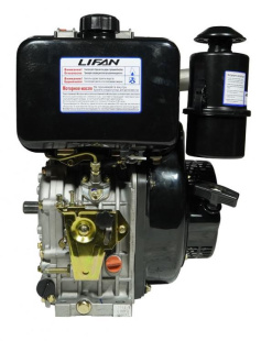 Двигатель Lifan Diesel 186FD D25, 6A, шлицевой вал for 1300D