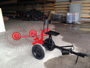 Сеноворошилка Целина для мотоблока ВМ-3 3-х колесная 